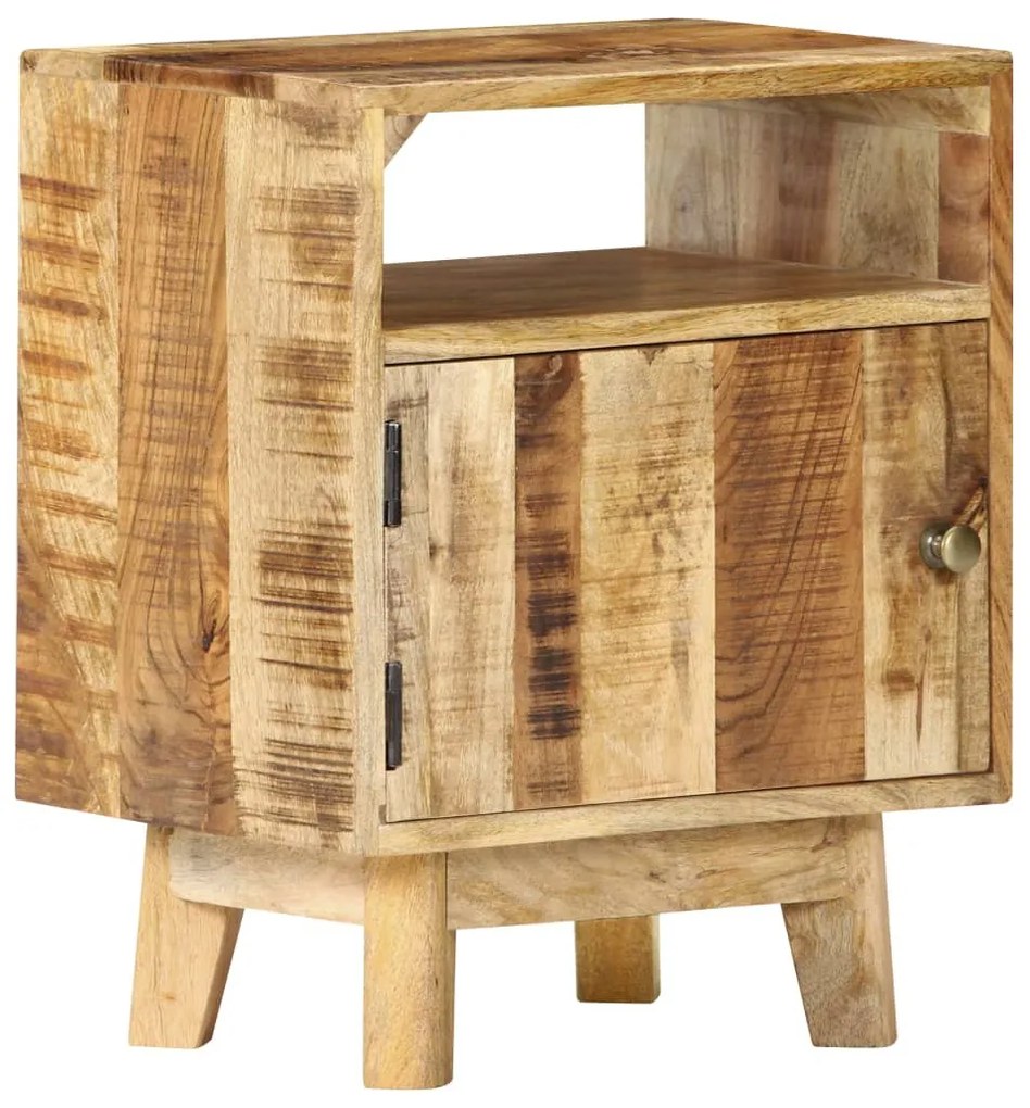 nyers mangófa éjjeliszekrény 40 x 30 x 50 cm