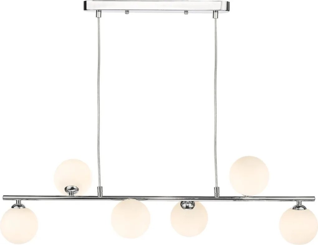 Dar Lighting Spiral SPI6450-02 Függőlámpa 6x40w/g9 ip20