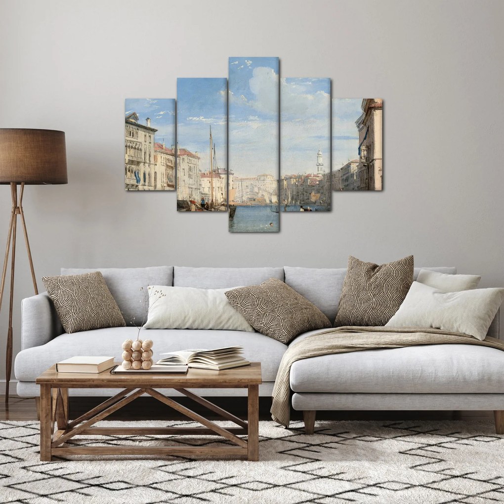 Kép - Richard Parkes Bonington, The Grand Canal, reprodukciók (150x105 cm)