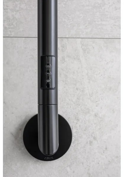 P.M.H. OL1B - Elektromos törölközőszárító OLE 24W/230V 170 cm IP44 fekete