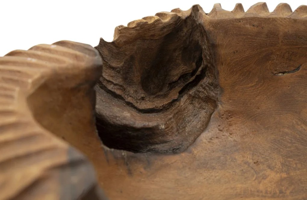 Tálca garit teak 37x40x16cm