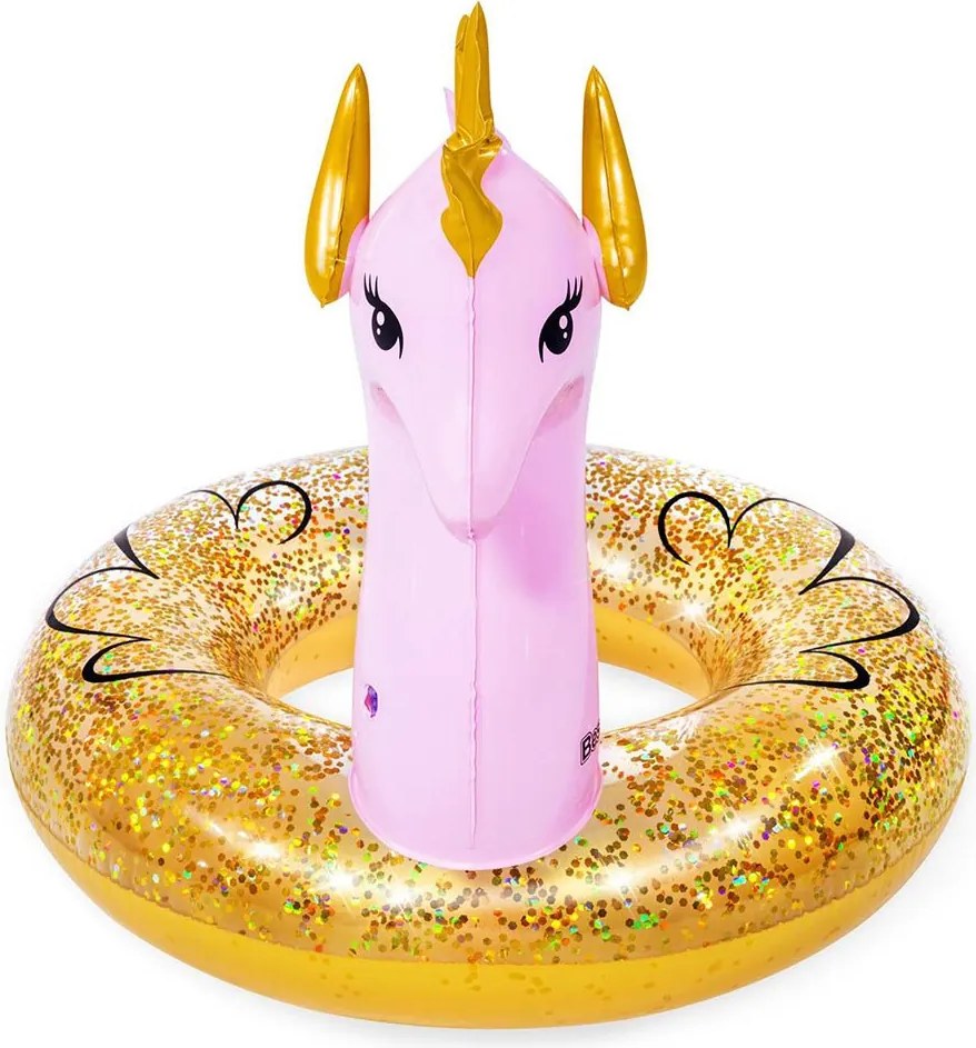 BESTWAY Csillogó Csikóhal Úszógumi 115 cm x 104 cm 10+