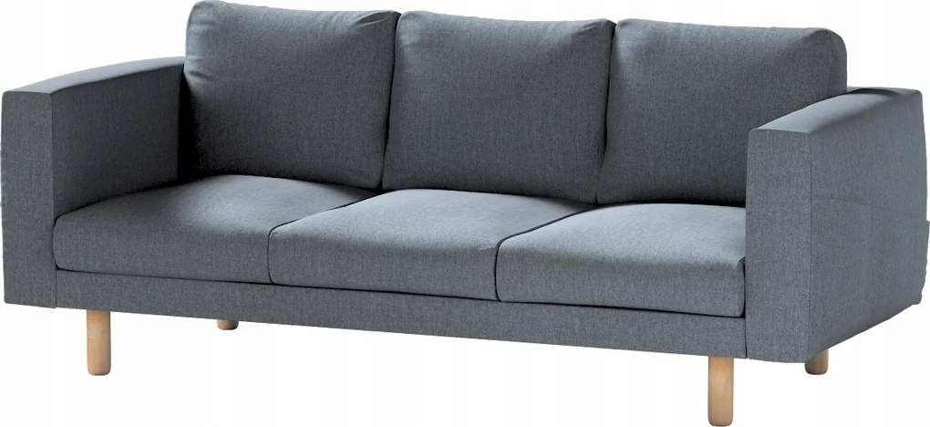 Dekoria Norsborg 3 személyes kanapé huzat Ikea szürke