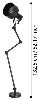 Eglo 43561 - Spotlámpa TAKELEY 1xE27/28W/230V