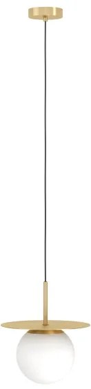 Eglo 39952 - Csillár zsinóron ARENALES 1xE27/40W/230V arany