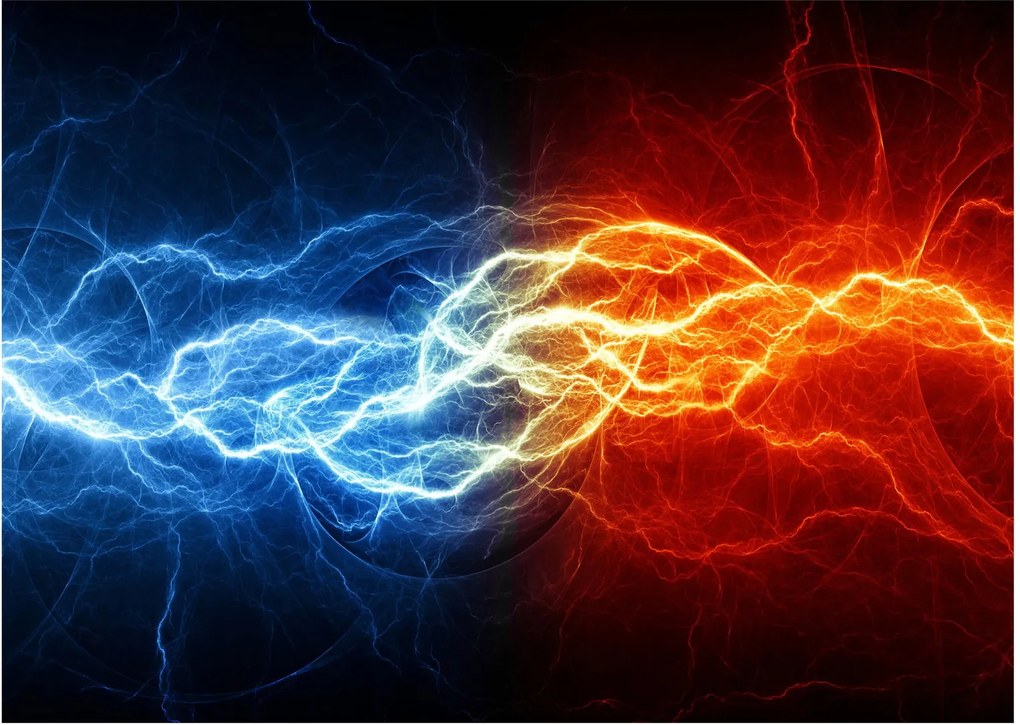 Az elektromos feszültség képe (70x50 cm)