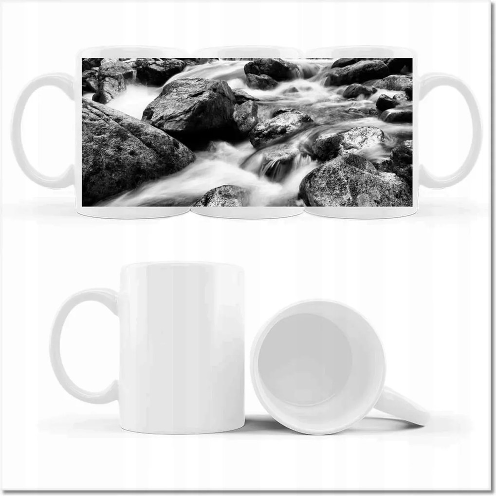 Nyomott mintás bögre Tátra Lengyel hegyek Kilátás