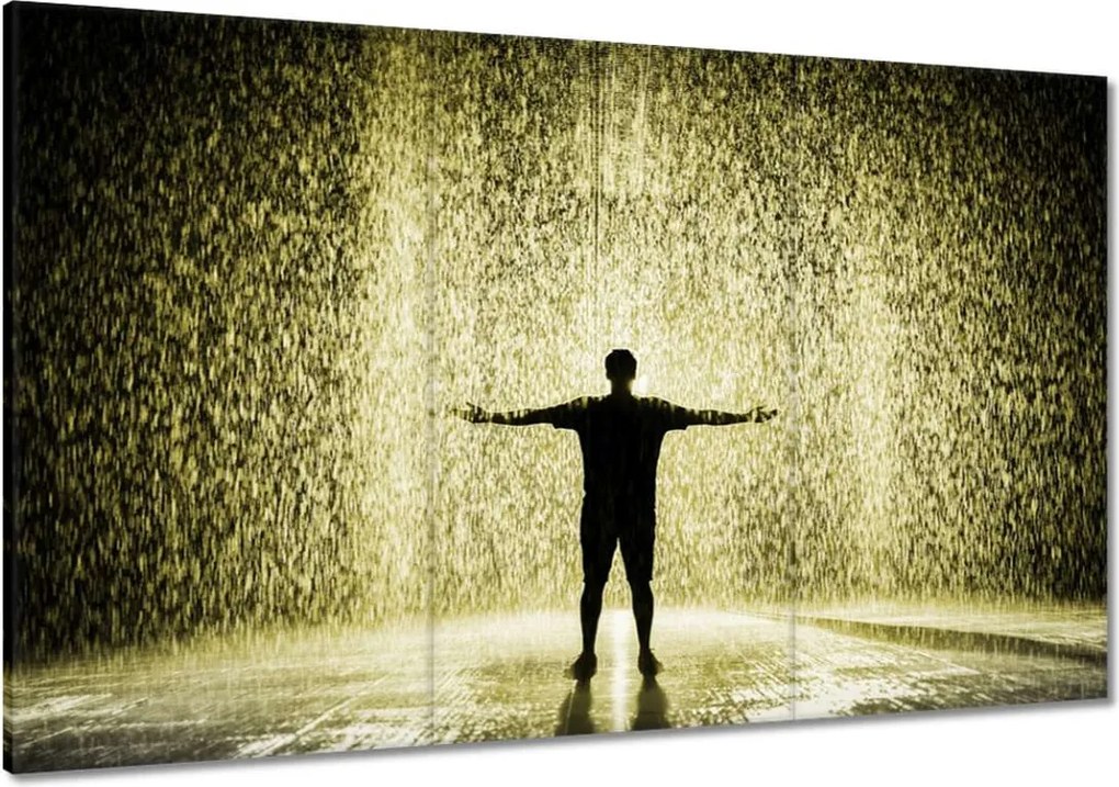 Festmények 120x80 Keményen esik az eső