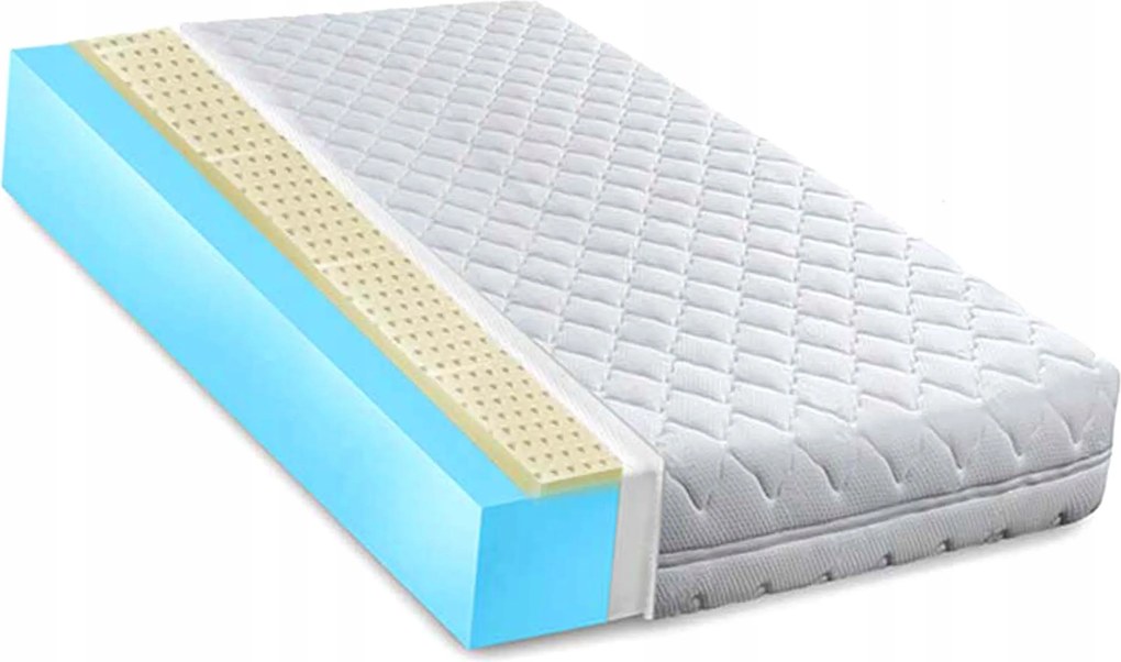 100x160-as gyerekmatrac latexből, puha, 24 cm vastag, rugalmas, nyári/téli H2