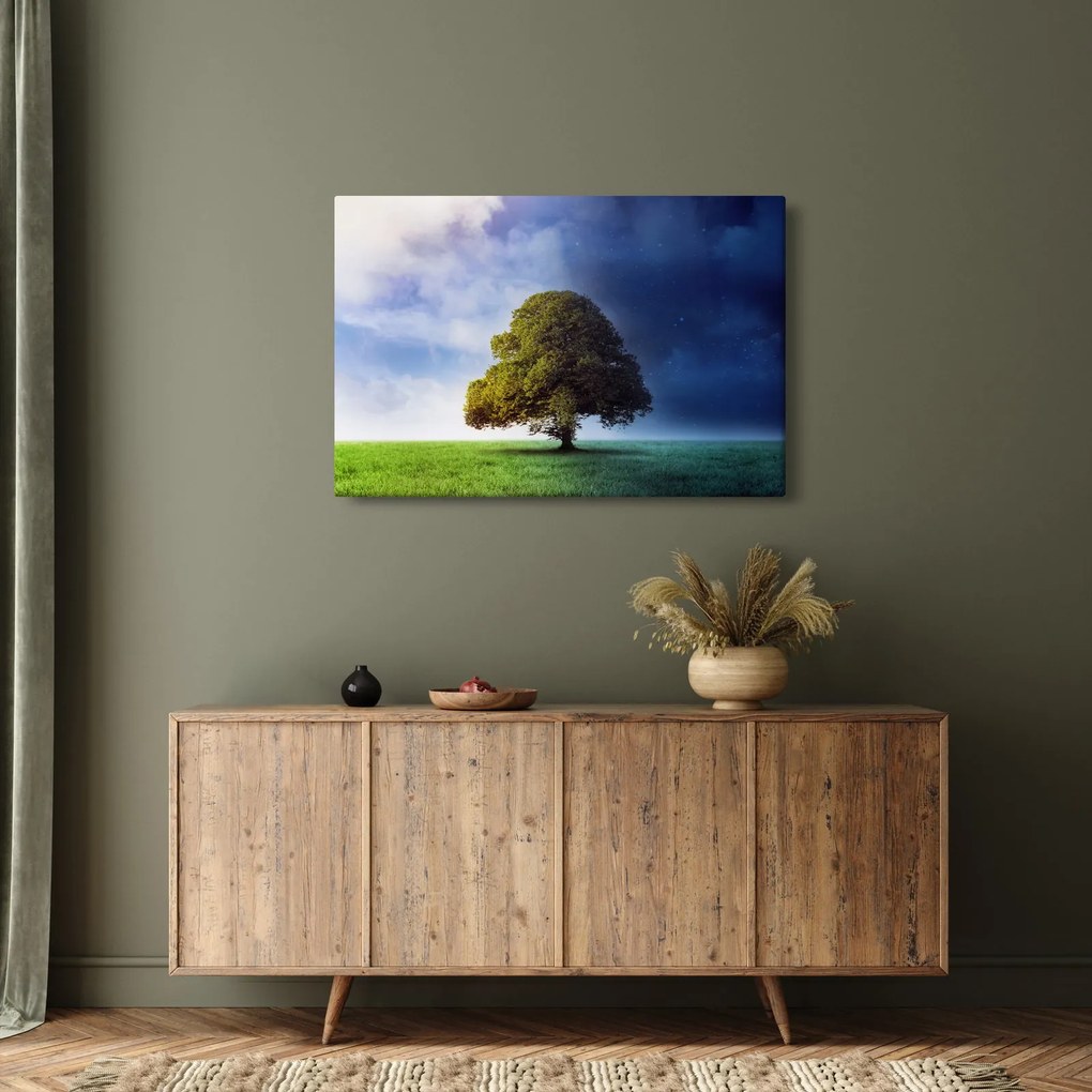 Kép - Éjjel - nappal (90x60 cm)