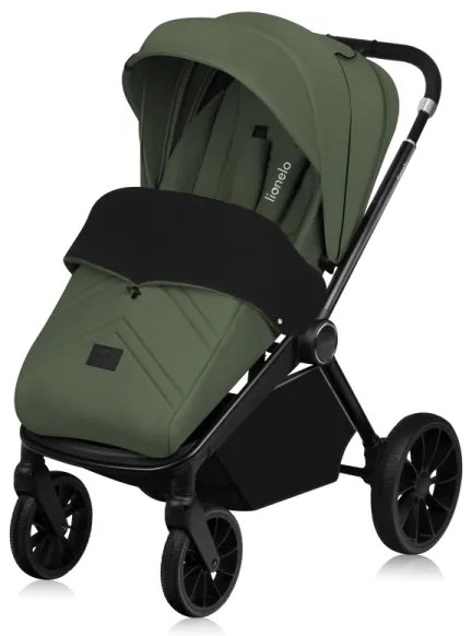 Lionelo - 3 az 1-ben kombinált babakocsi MIKA PLUS Olíva zöld