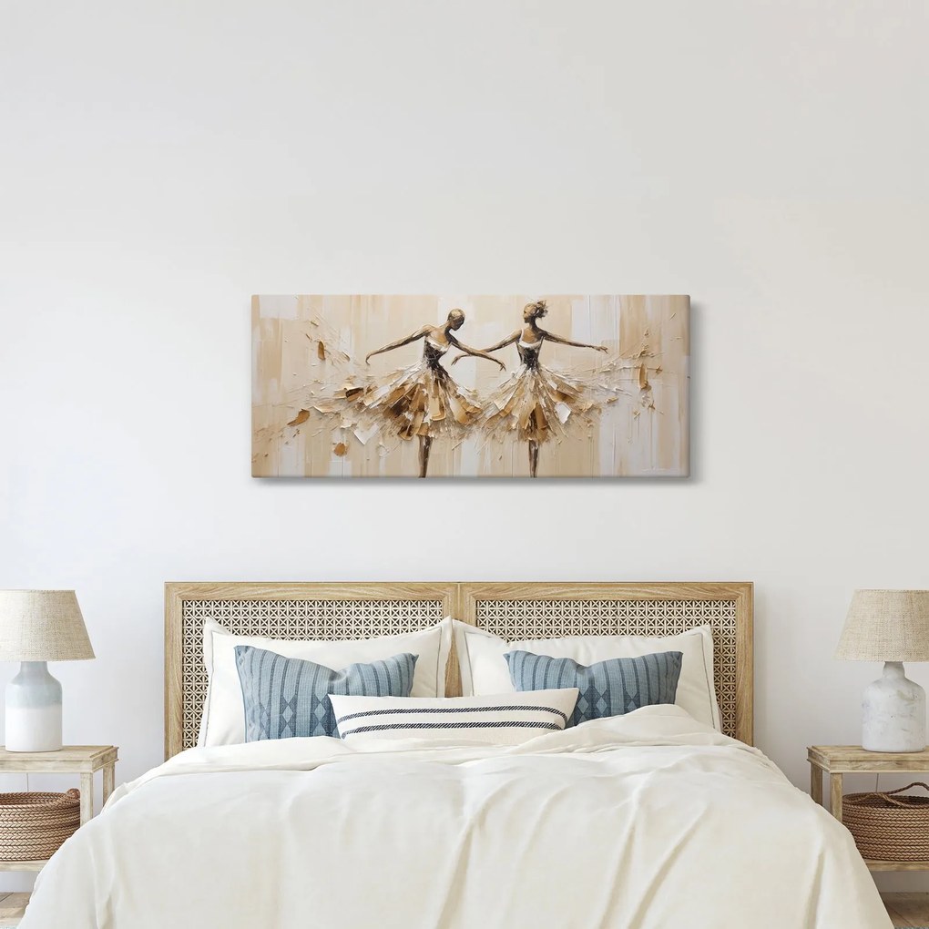 Kép - Balerinák (120x50 cm)