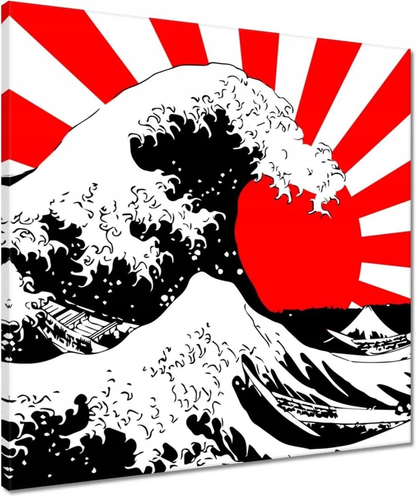 Vászonkép 50x50 Japán Kamikaze