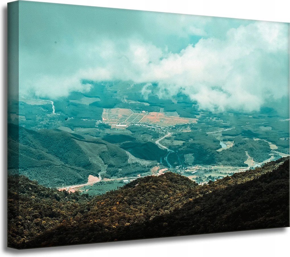 Vászonkép Természet Hegyi táj 40x30 cm