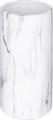 Henger alakú márvány hatású váza 20cm