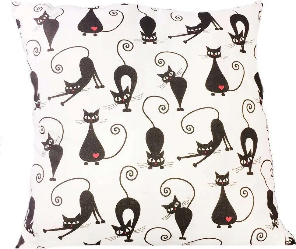Párnahuzat 70x90 Macskák Cicák Cica kétoldalas