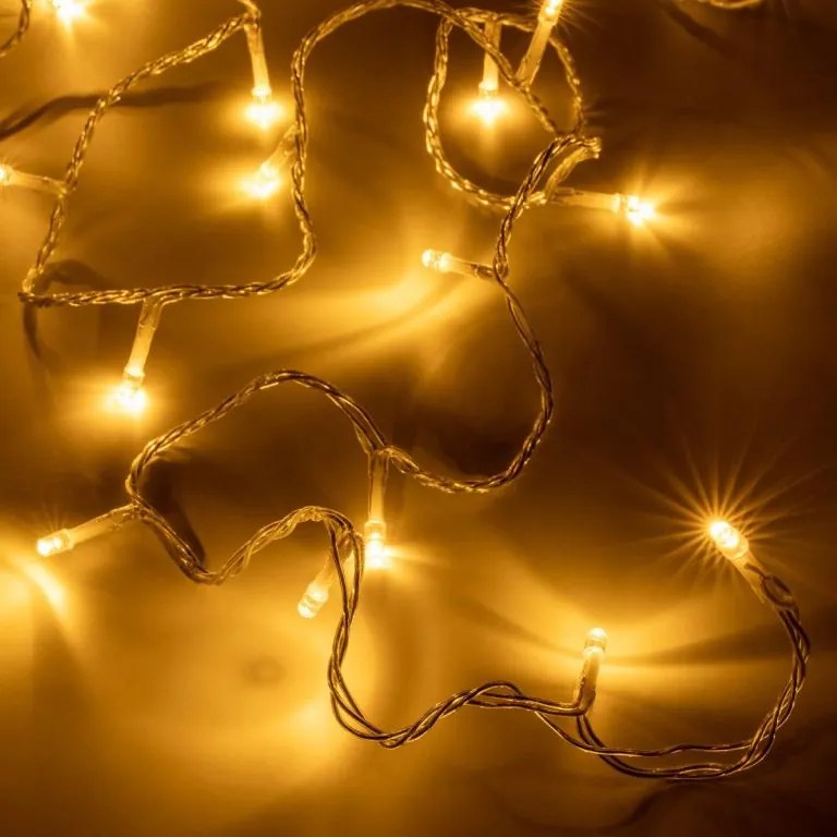 NEXOS Világítás 50 LED Meleg fehér 5 m