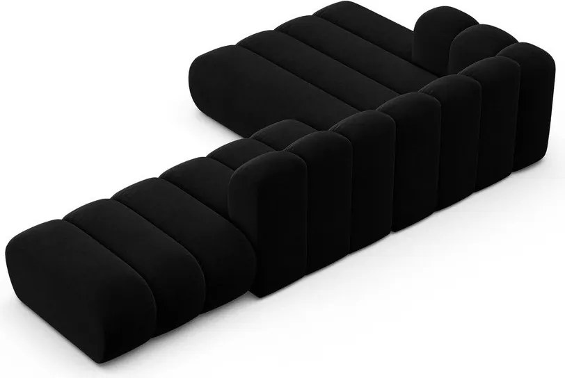 Antracitszürke sarokkanapé (bal oldali) Lupine – Micadoni Home