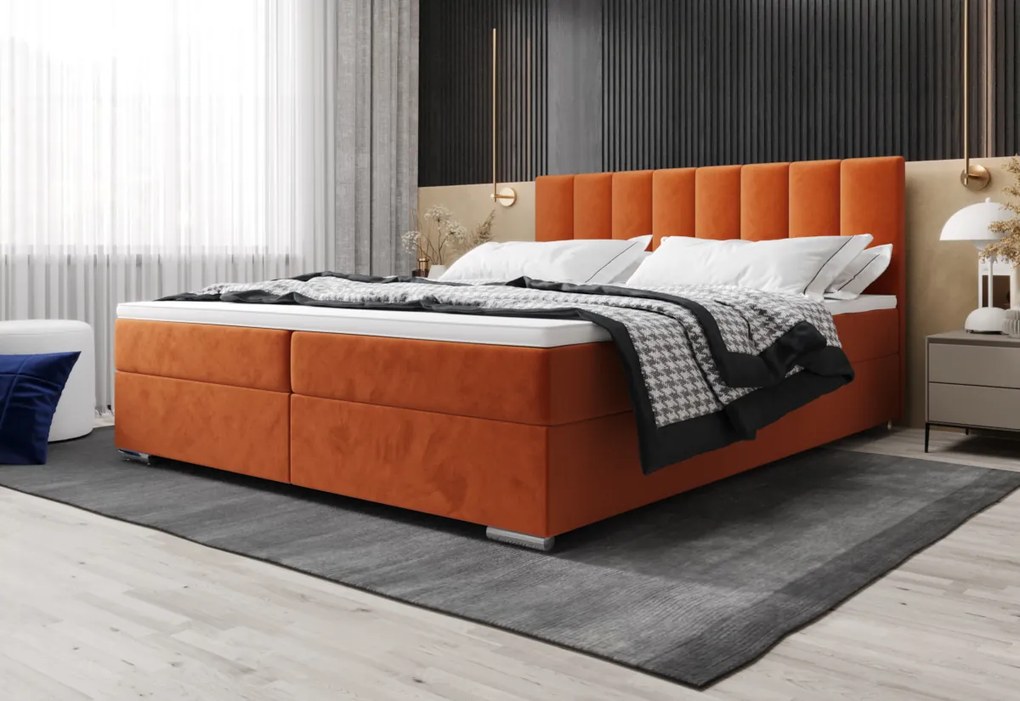 SARINA 4 kárpitozott ágy, 140x200, itaka 15