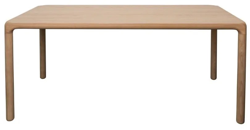 Étkezőasztal kőrisfa dekorral 90x180 cm Storm – Zuiver