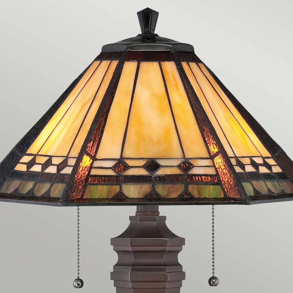 Quoizel ARDEN QZ-ARDEN-TL Asztali lámpa 2x60W/E27