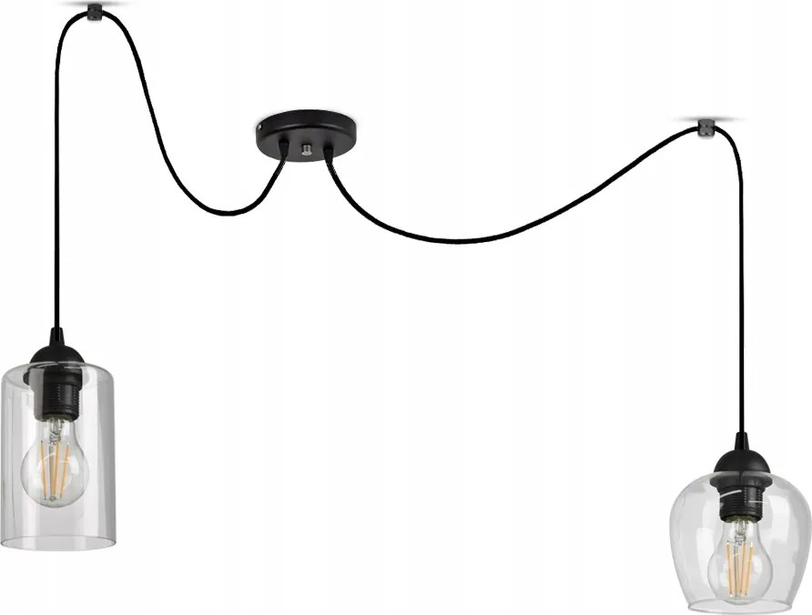 Üveg Függő Lámpa Pók Geometrikus lámpabúrák