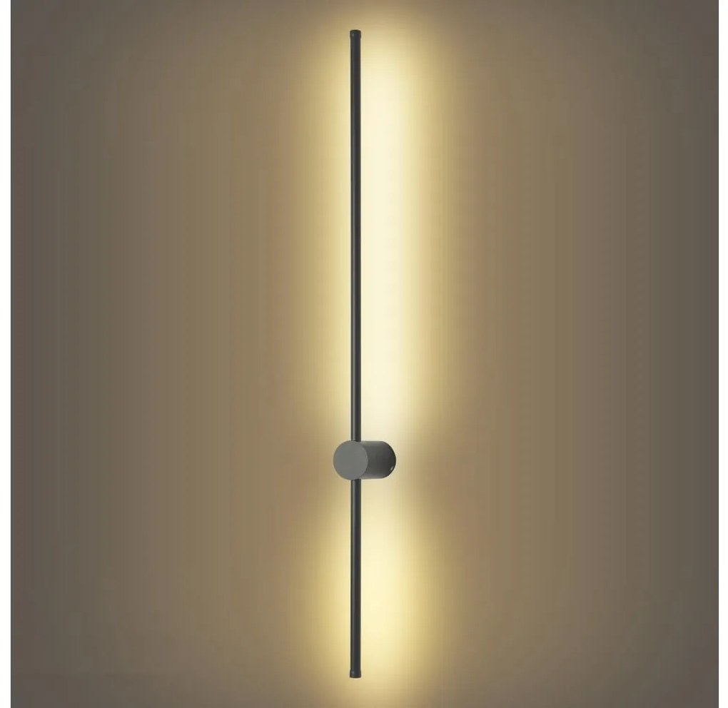 Brilagi - AURA kültéri fali LED lámpatest LED/20W/230V 3000K IP54 antracitszürke