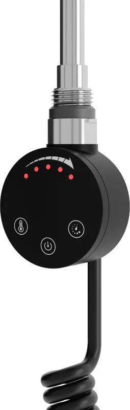 Mexen FA-O 600 W-os, fekete elektromos fűtőberendezés - W951-0600-70