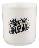 Elegáns 4 részes fekete-fehér porcelán étkészlet