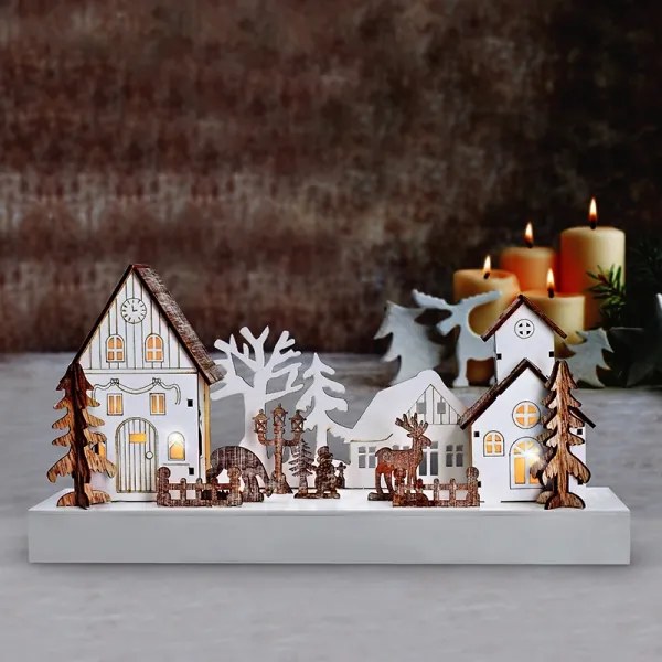 Solight 1V256 - LED karácsonyi dekoráció LED/2xAA meleg fehér