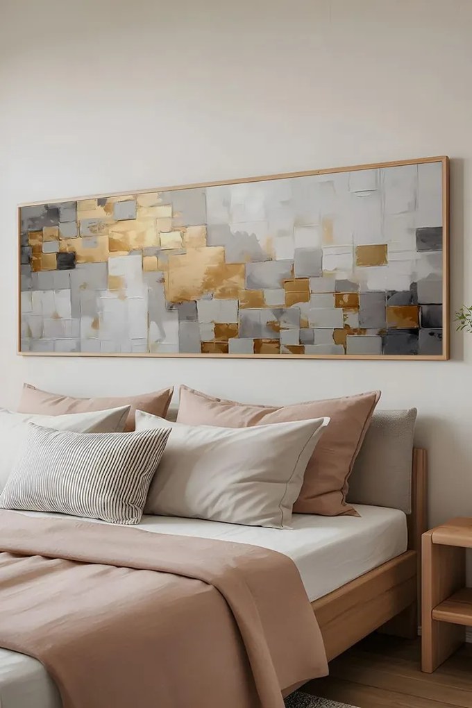 Artsmdfyty17-50120 keretezett MDF falikép, 50 x 120 cm