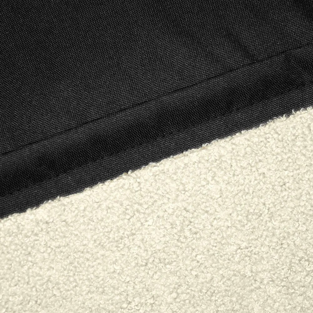 Barna buklé gyerek babzsákfotel Snug 130 Bear – SLOWDOWN