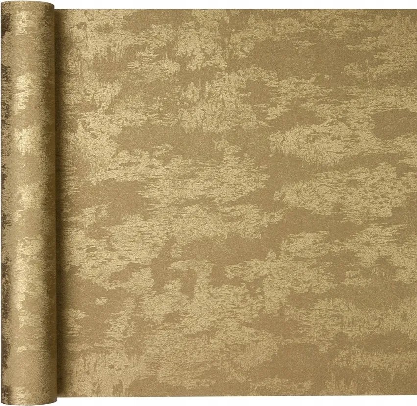 Tapéta Egységes Arany árnyékolt dekoratív vakolat