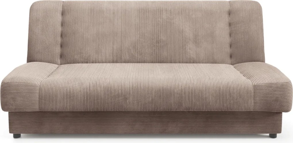 Ágyazható kanapé bézs színben, kordbársony kárpittal PIANO