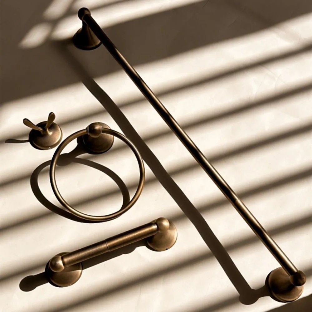 Fürdőszoba fogas Antique Bronze 332867B