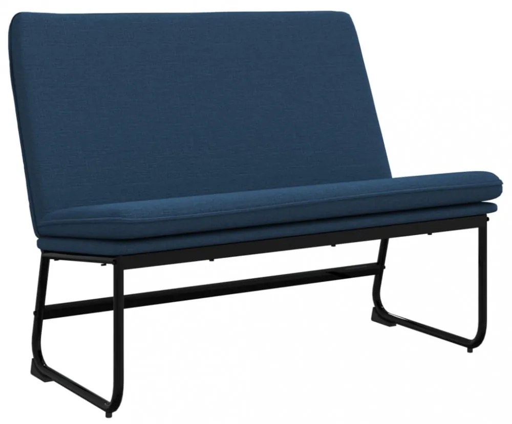 vidaXL kék szövetpad 100 x 75 x 76 cm