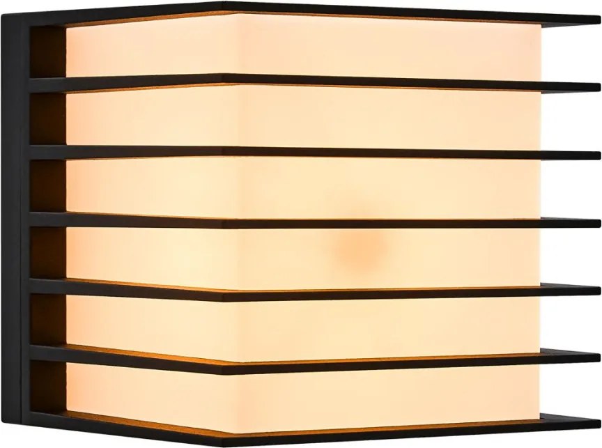 NORDLUX 2318211003 FLUCTUS Modern Kültéri Fali Lámpa Fehér, Fekete E27 IP44