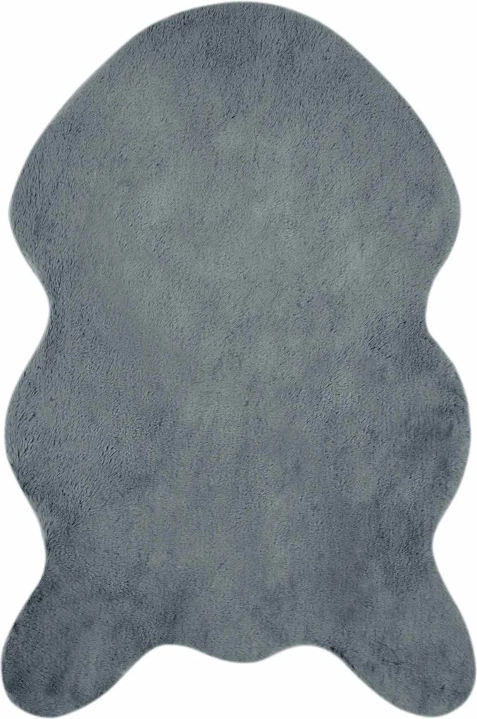 vidaXL Csúszásgátló Műnyúl Szőnyeg Olite Antracit 50 x 80 cm