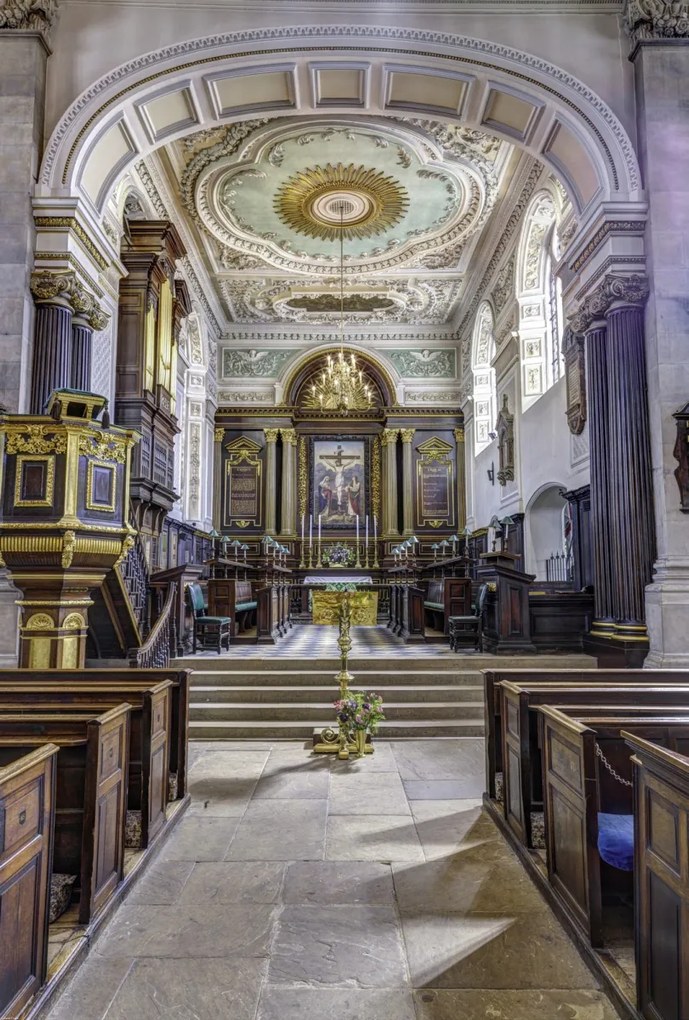 Poszter 67,5x100cm Mindenszentek templom, Assaf Frank