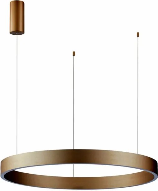 ITALUX 5902854537877 BRASCO Modern Led Függesztett Lámpa Fehér, Arany LED IP20