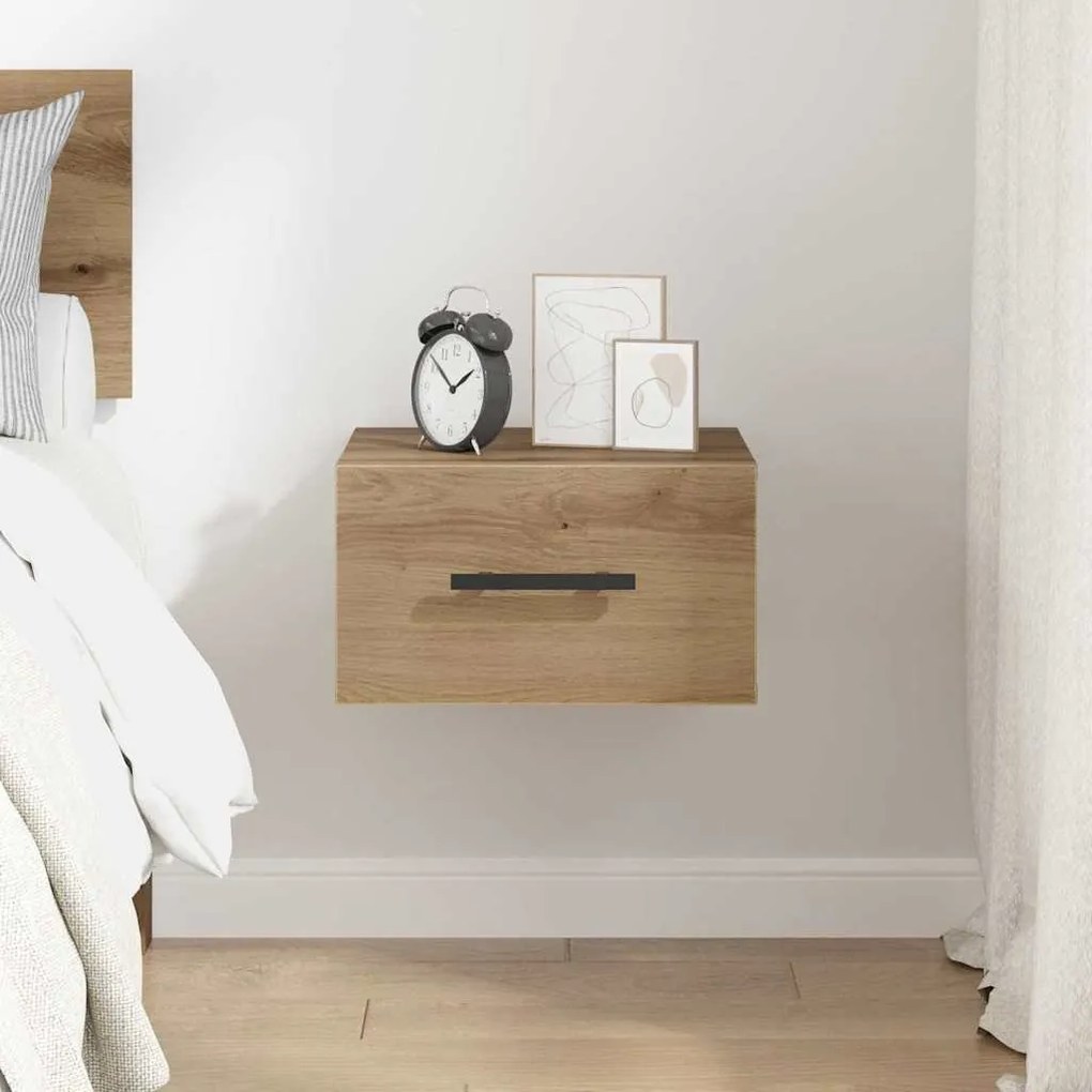 Éjjeliszekrény kézműves tölgy 35 x 35 x 20 cm Faanyag