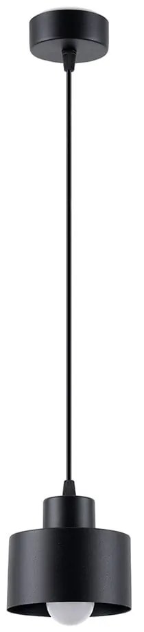 Fekete függőlámpa ø 12 cm Alastro – Sollux