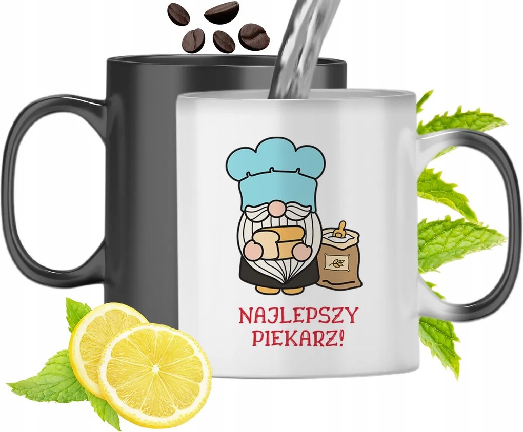 Színváltós Mágikus Bögre Pékeknek