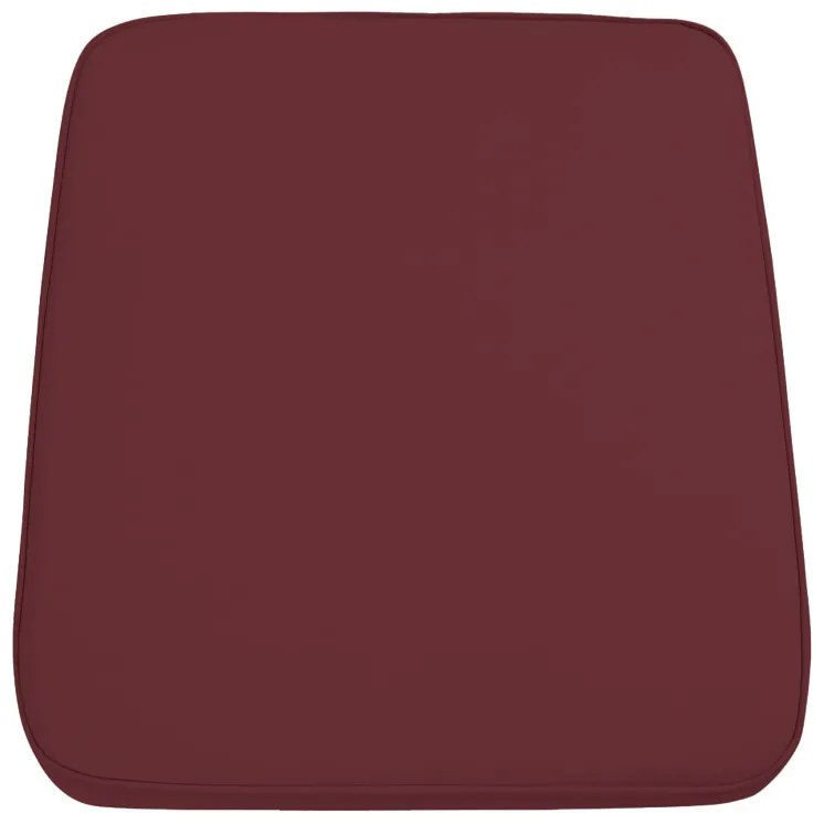 Kültéri székre való ülőpárna VIREON 44x45 cm, bordó