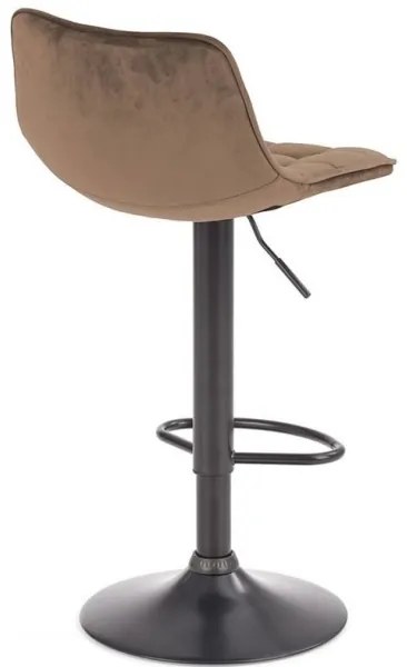 Bárszék 106x43 cm antracit/barna