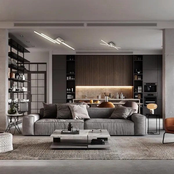 B.K. Licht 1315 - LED Mennyezeti lámpa 4xLED/5W/230V