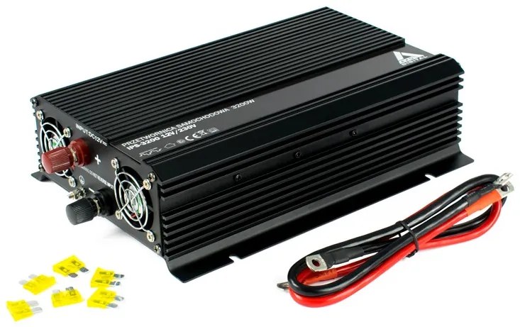 Feszültség átalakító IPS 12/230V 1600W IPS-3200