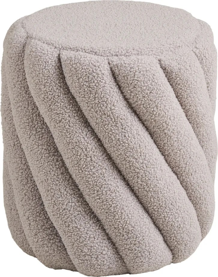 Sana puff, kerek puff, szürke