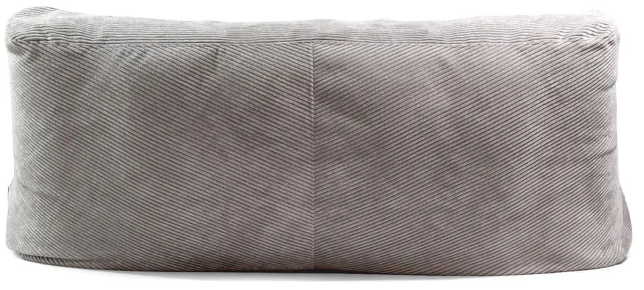 Zöld kordbársony babzsákfotel Sofa Tube 190 – SLOWDOWN