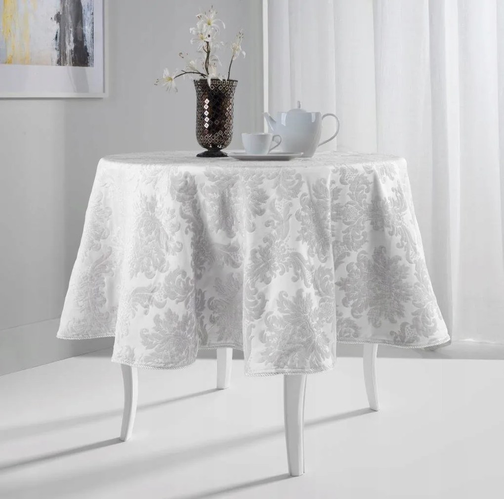 Abrosz Premium Glamour Jacquard Szövet Kör 140cm